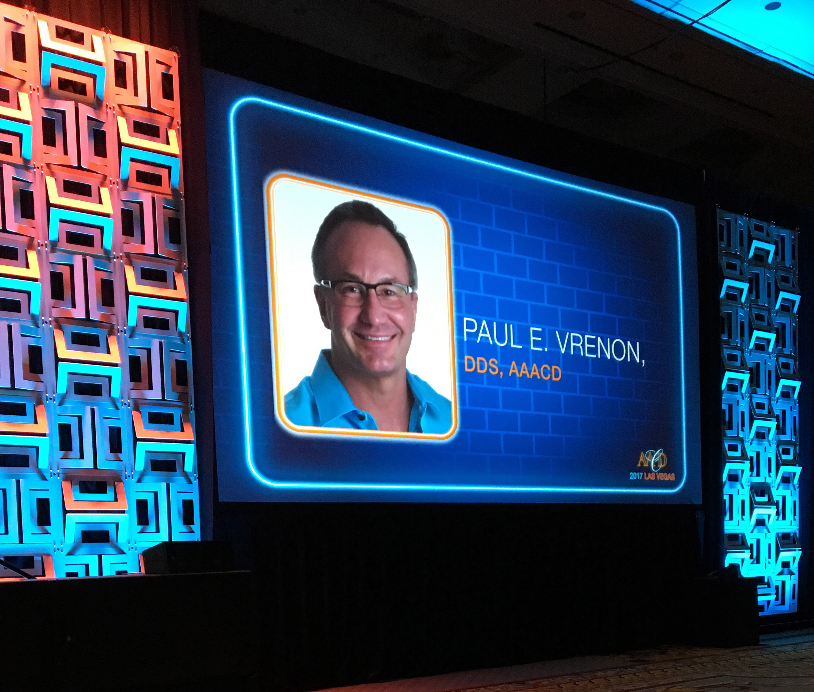 DR. PAUL VRENON TO RECEIVE AMERICAN ACADEMY OF COSMETIC DENTISTRY ACCREDITATION AWARD